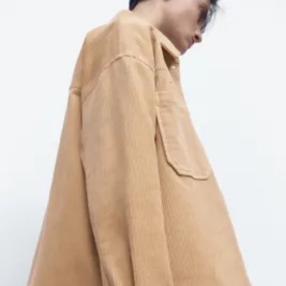 Zara corduroy Overshirt - Picture 4 of 11